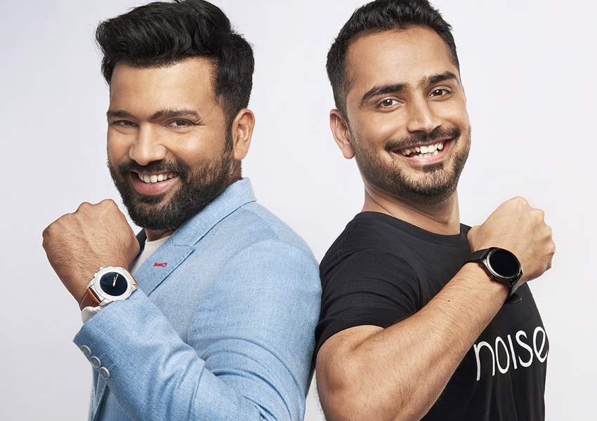 Rohit sharma brand ambassador of Noise
